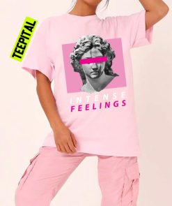 Vaporwave Aesthetic Intense Feelings Statue Unisex T-Shirt