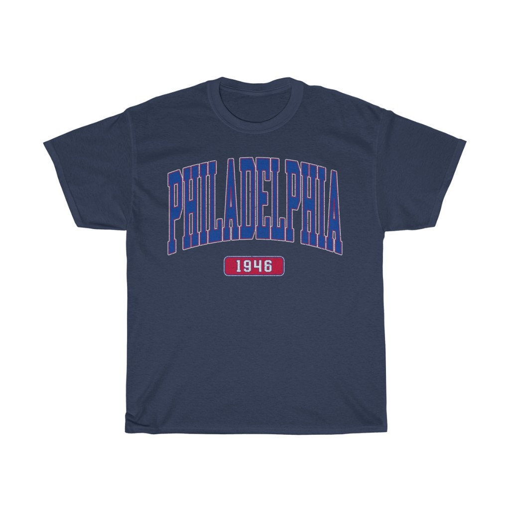 Vintage 1946 Philadelphia 76ers NBA Basketball Unisex T-Shirt