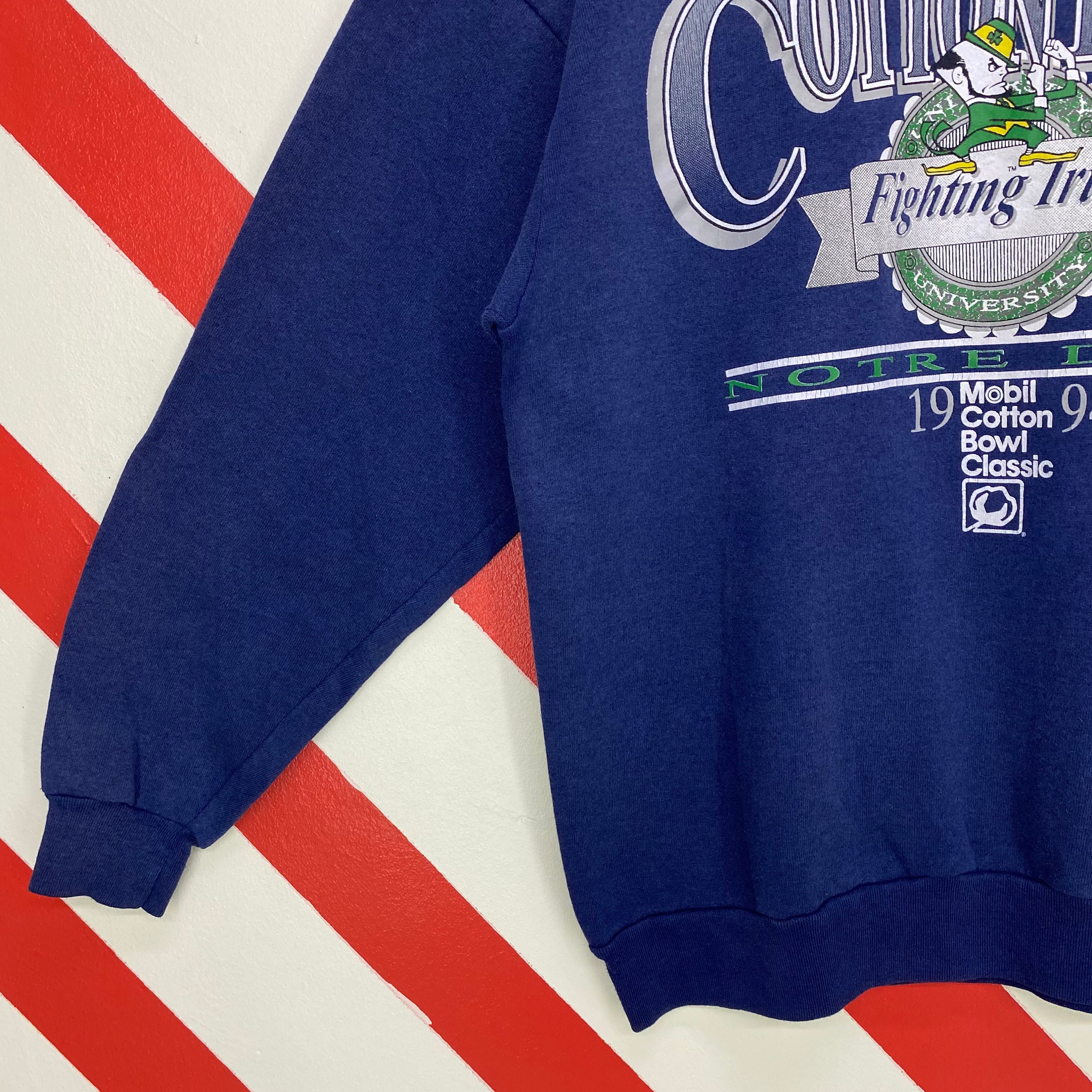 Vintage 90s Cotton Bowl Notre Dame Notre Dame Unisex Sweatshirt