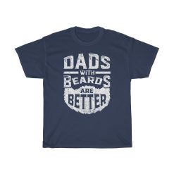 Vintage Dad With Beards Are Better Happy Father’s Day Unisex T-Shirt