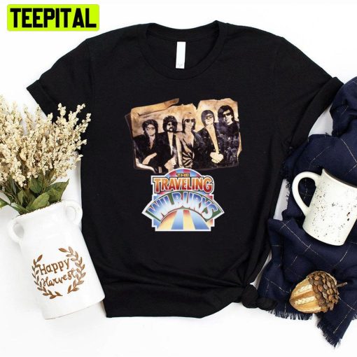 Vintage Design The Traveling Wilburys Unisex T-Shirt