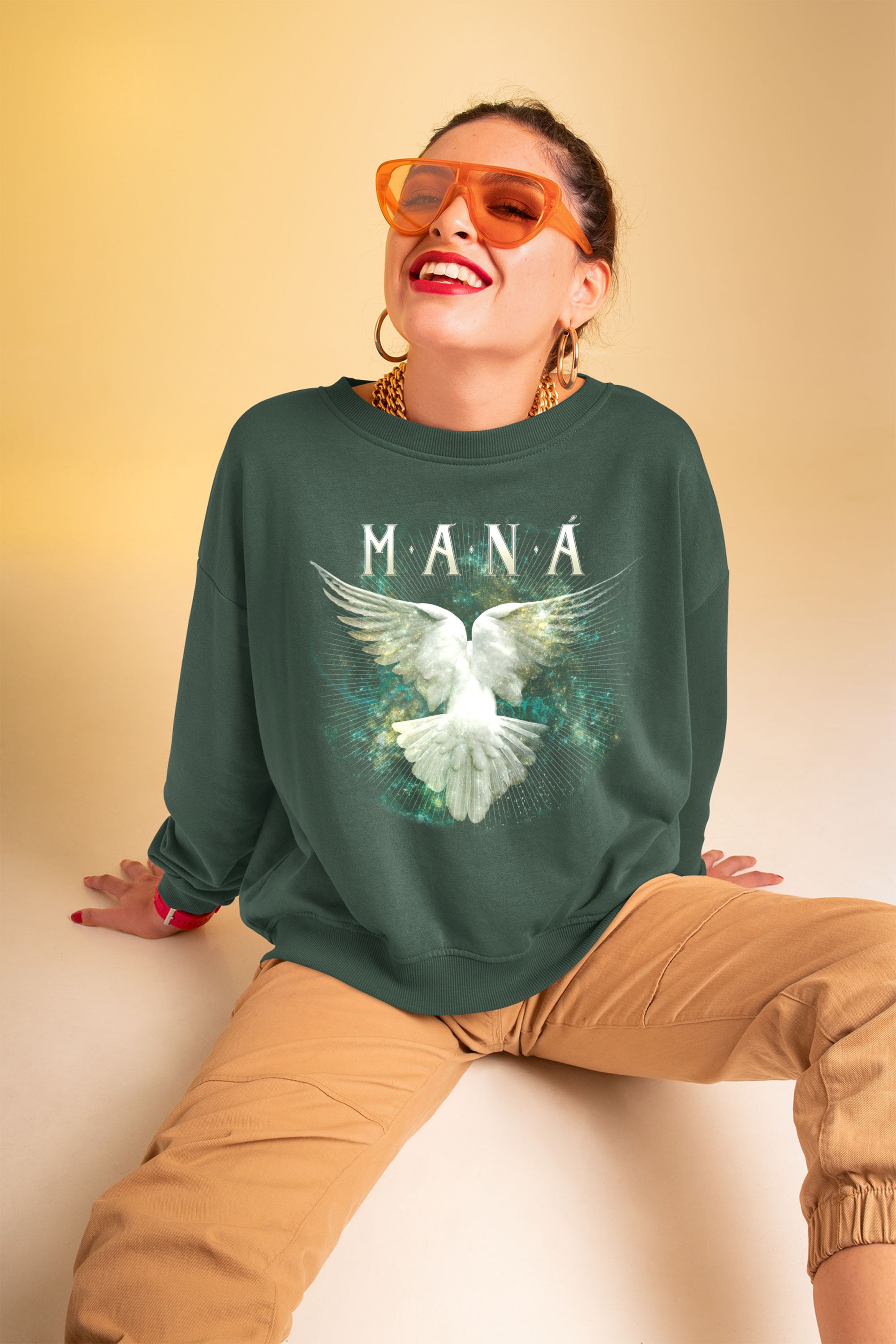 Vintage Dove Rock En Espanol Mana 2019 Unisex Sweatshirt