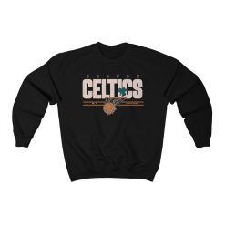 Vintage Grunge Style Boston Celtics Basketball Unisex T-Shirt