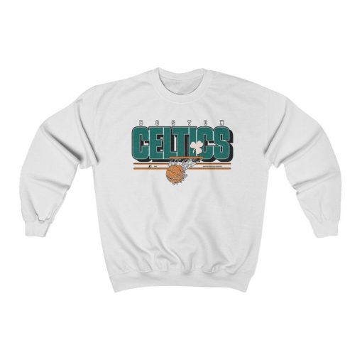 Vintage Grunge Style Boston Celtics Basketball Unisex T-Shirt