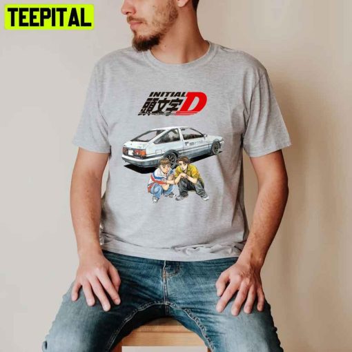 Vintage Initial D Takumi And Itsuki Unisex T-Shirt