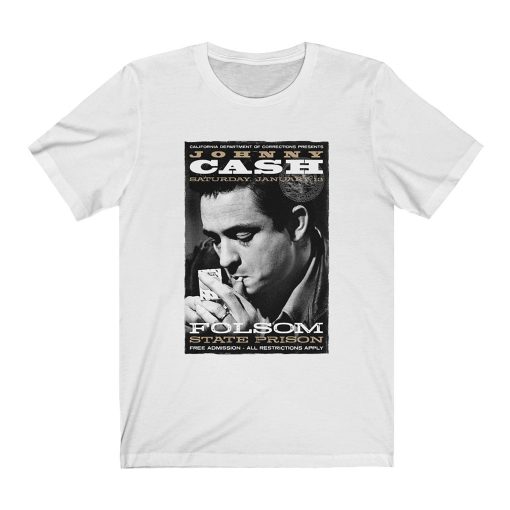 Vintage Johnny Cash Folsom Prison Inspired Unisex T-Shirt