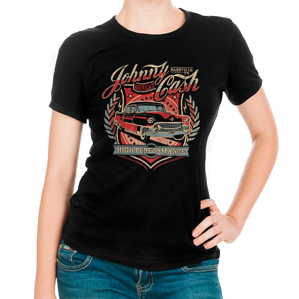 Vintage Johnny Cash High Performange Unisex T-Shirt