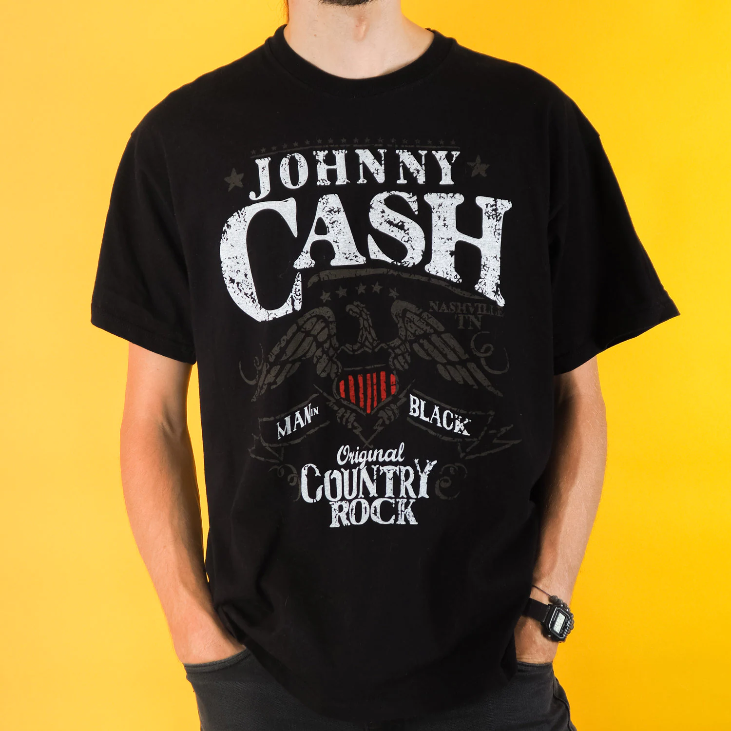 Vintage Johnny Cash Original Country Rock Unisex T-Shirt