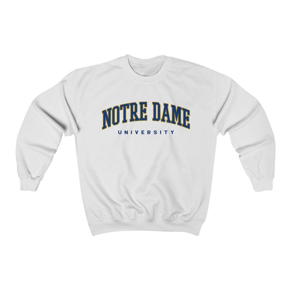 Vintage Notre Dame University Unisex Sweatshirt