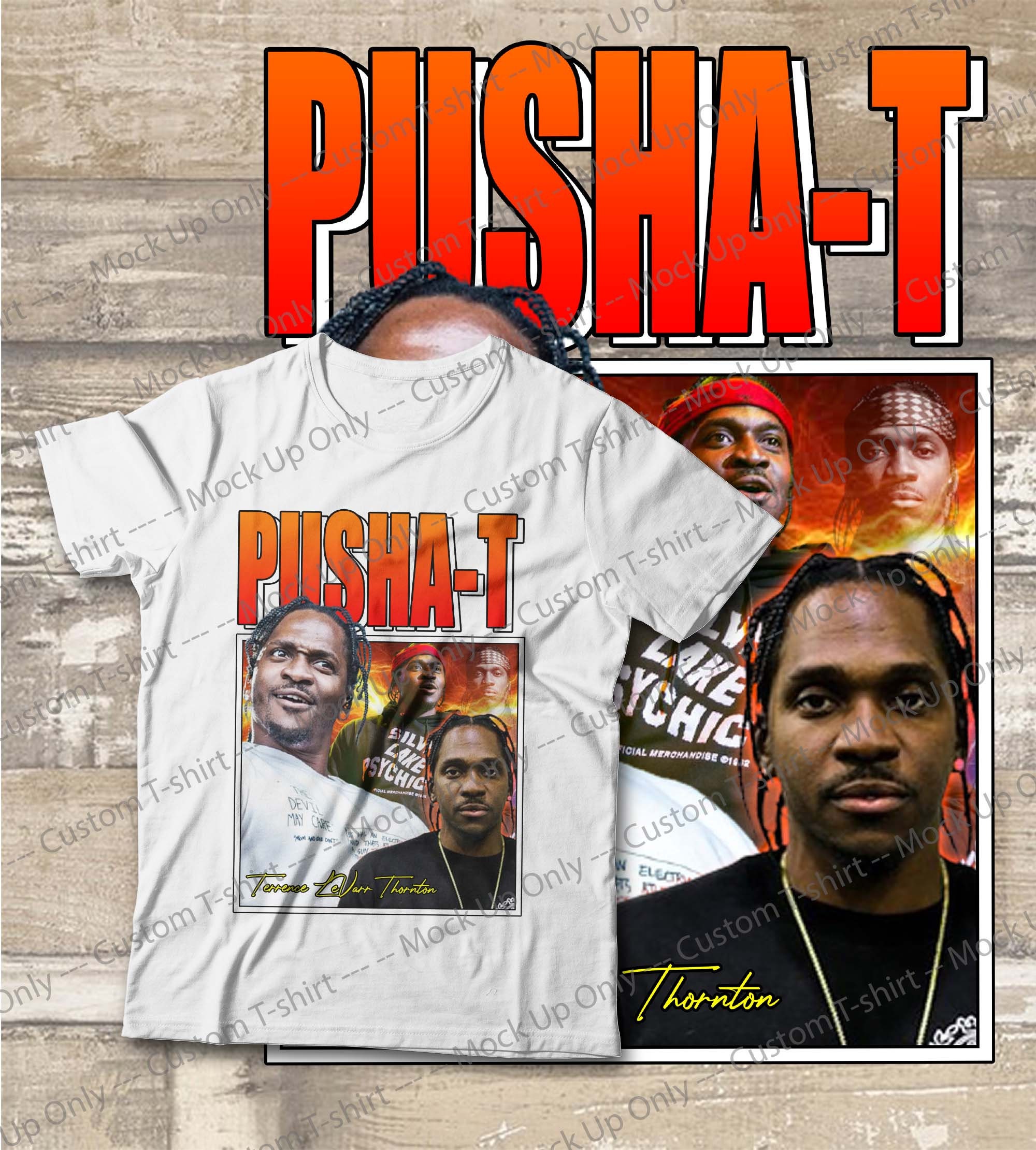 Vintage Rap Pusha T Unisex T-Shirt