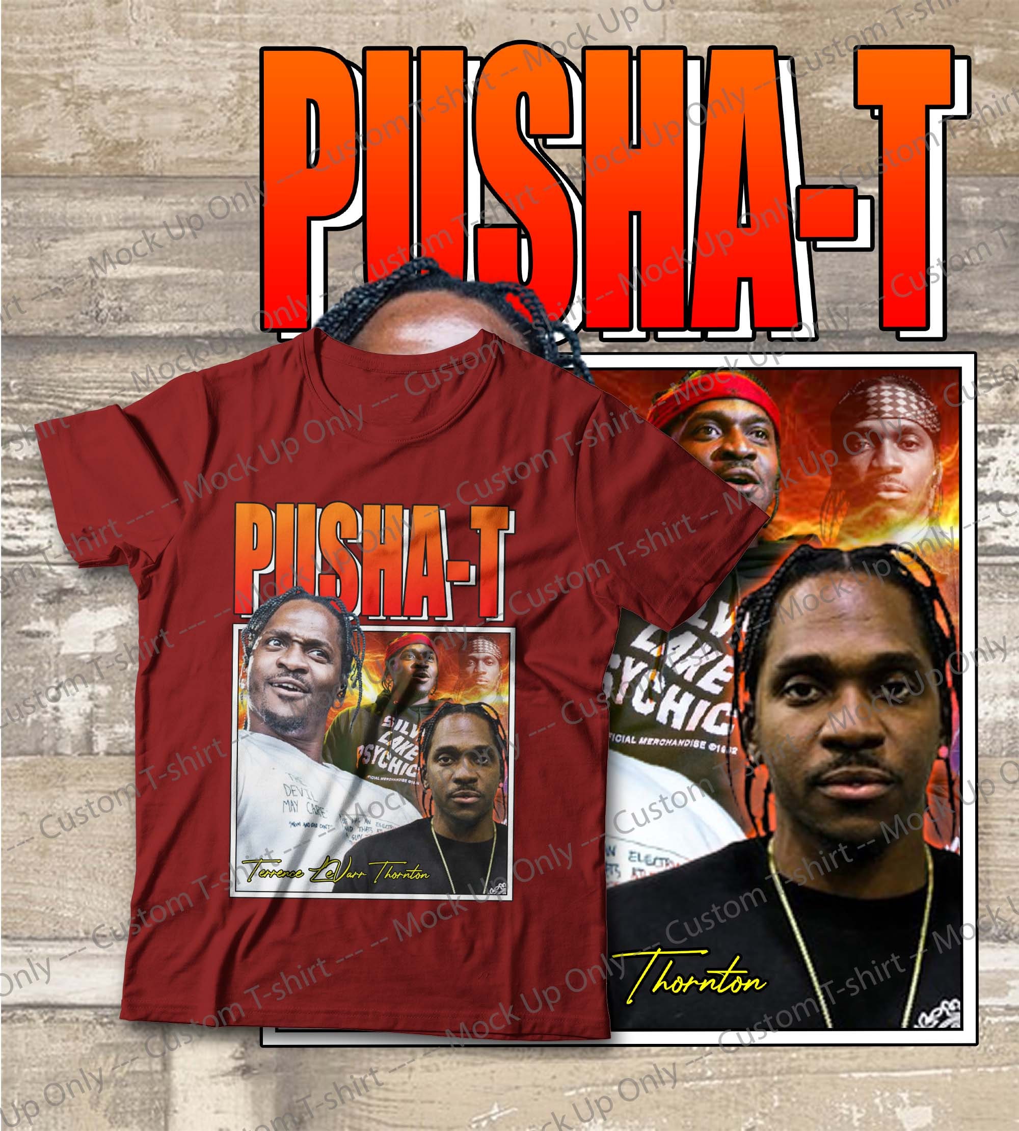 Vintage Rap Pusha T Unisex T-Shirt