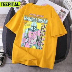 Vintage Star War Mandalorian Design Unisex T-Shirt