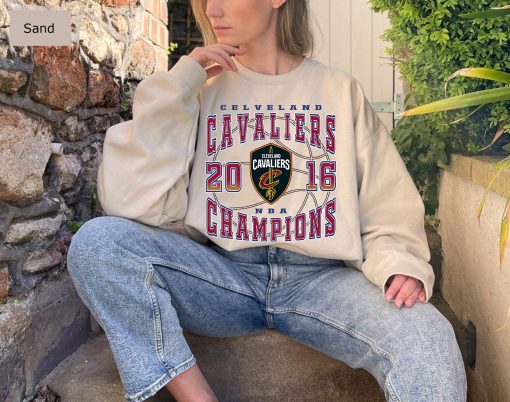 Vintage Style Cleveland Cavaliers 2016 Basketball Unisex Sweatshirt