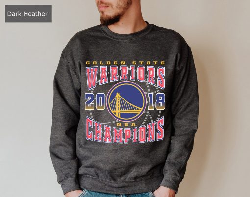 Vintage Style Golden State Warriors 2018 Basketball Unisex Sweatshirt