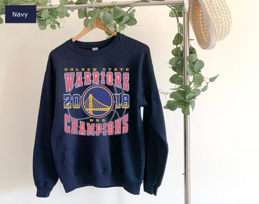 Vintage Style Golden State Warriors 2018 Basketball Unisex Sweatshirt