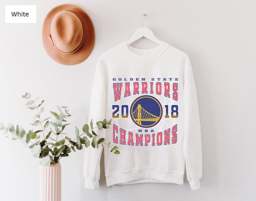 Vintage Style Golden State Warriors 2018 Basketball Unisex Sweatshirt