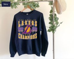 Vintage Style Los Angeles Lakers 2020 Basketball Unisex Sweatshirt