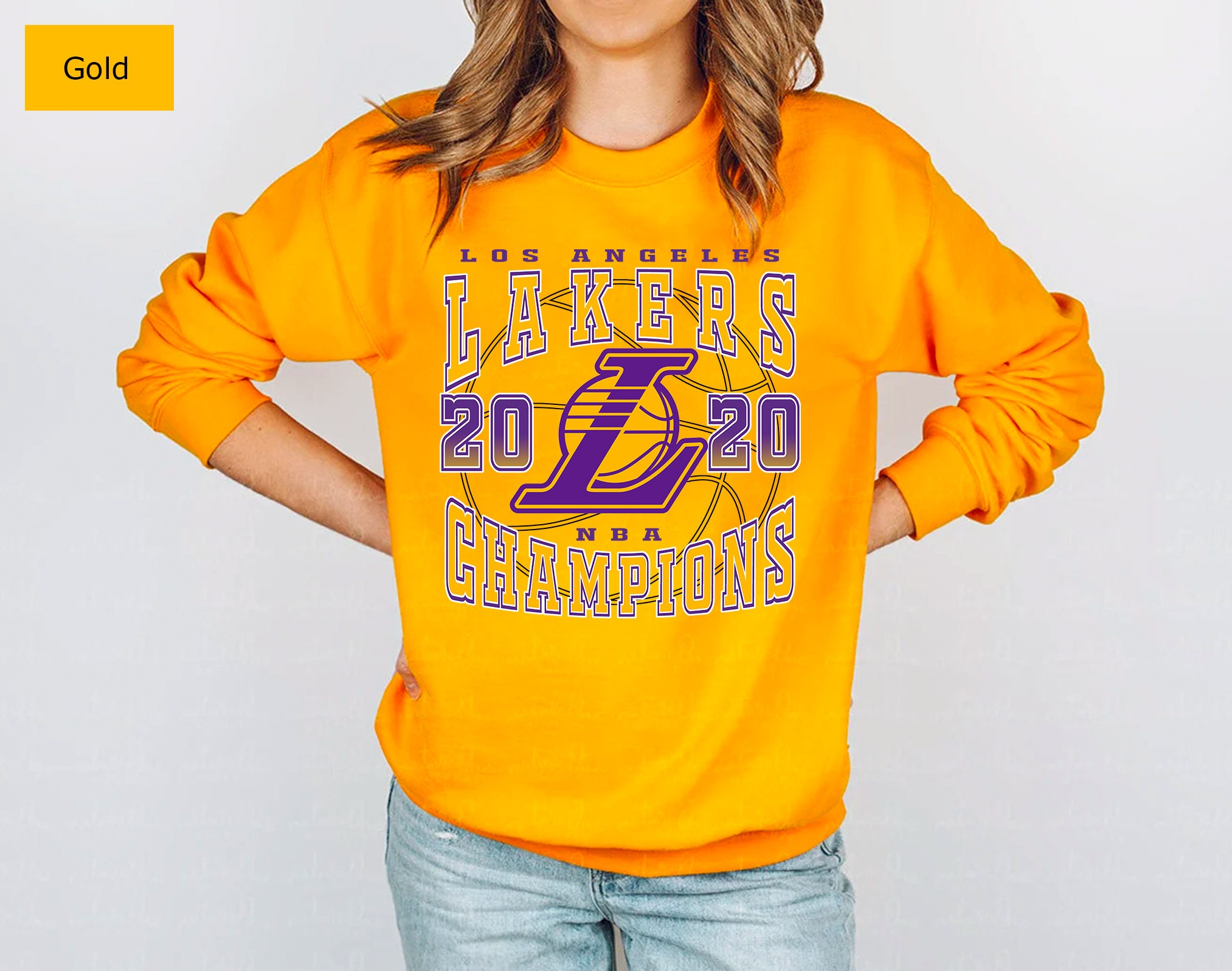 Vintage Style Los Angeles Lakers 2020 Basketball Unisex Sweatshirt