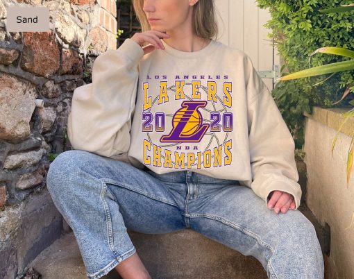 Vintage Style Los Angeles Lakers 2020 Basketball Unisex Sweatshirt