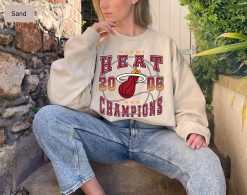 Vintage Style Miami Heat 2006 Basketball Unisex Sweatshirt