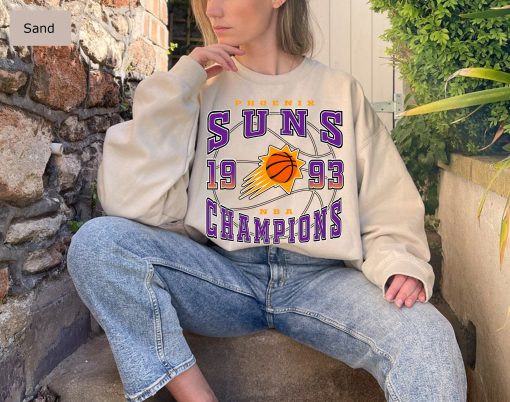 Vintage Style Phoenix Suns 1993 Basketball Unisex Sweatshirt