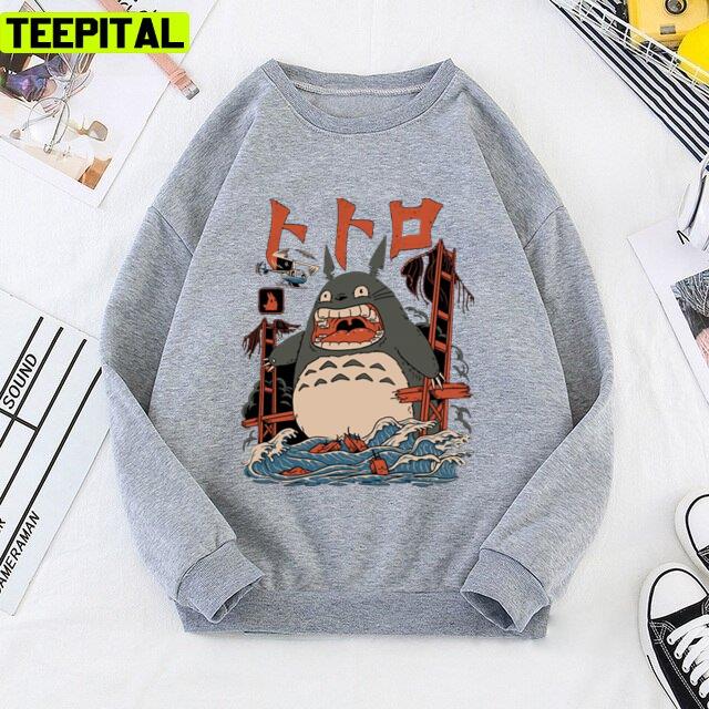 Vintage Totoro Screaming My Neighbour Tororo Unisex T-Shirt