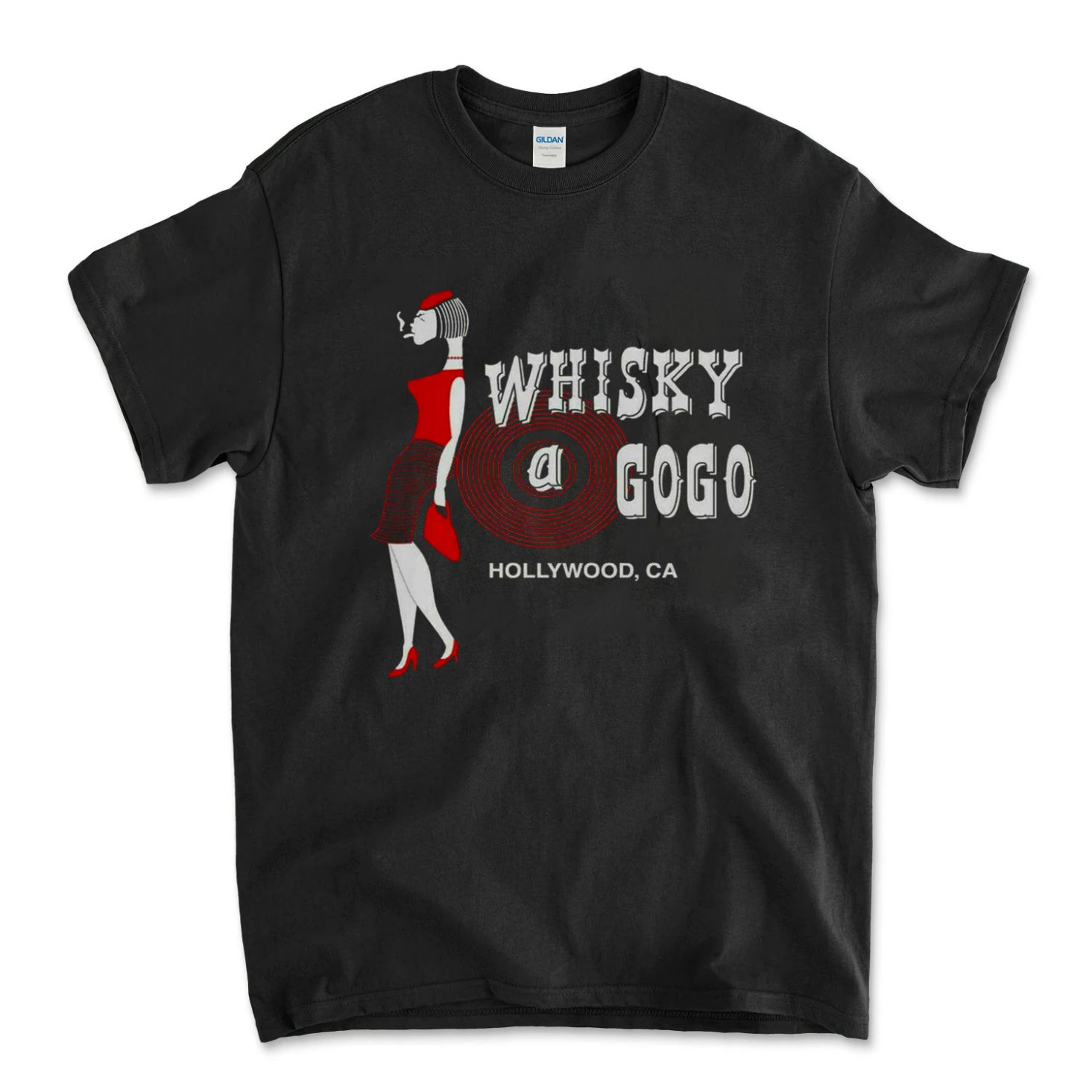 Whiskey A Go Go 80s Hollywood Tee T-Shirt