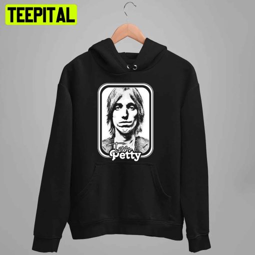 White Retro Style Tom Petty Unisex T-Shirt