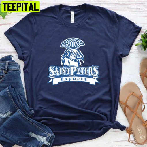 White Style Saint Peter’s Peacocks Women’s Basketball Unisex T-Shirt