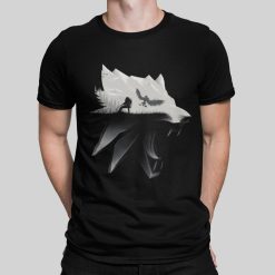 White Wolf The Witcher Shirt