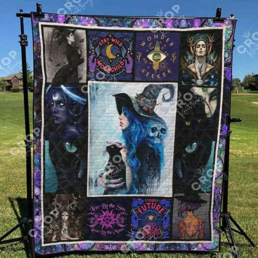 Wicca Wonder Seeker Quilt Blanket