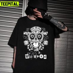 Will Wod Skull Retro Design Unisex T-Shirt