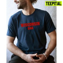 Wisconsin Dad Men’s Basketball Unisex T-Shirt
