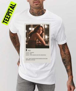 X Movie Alternative Minimalist Polaroid Unisex T-Shirt