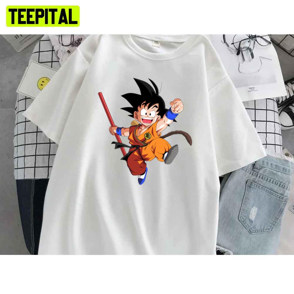 Yeee Kid Goku Dragon Ball Anime Unisex T-Shirt