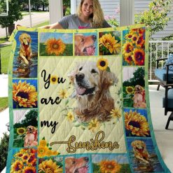 You Are My Sunshine Quilt Blanket
