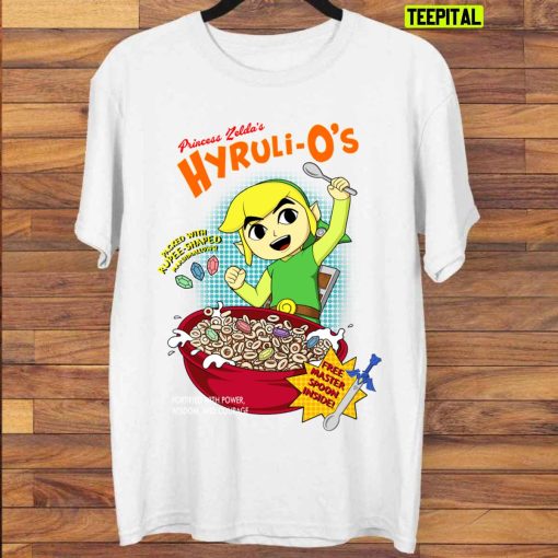 Zelda Hyrule Cereal Box Unisex T-Shirt