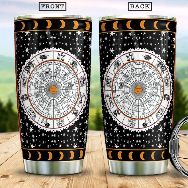 Zodiac Sign Stainless Steel Cup