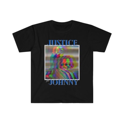 Retro Vintage Justice for Johnny Fuck Amber Unisex T-Shirt