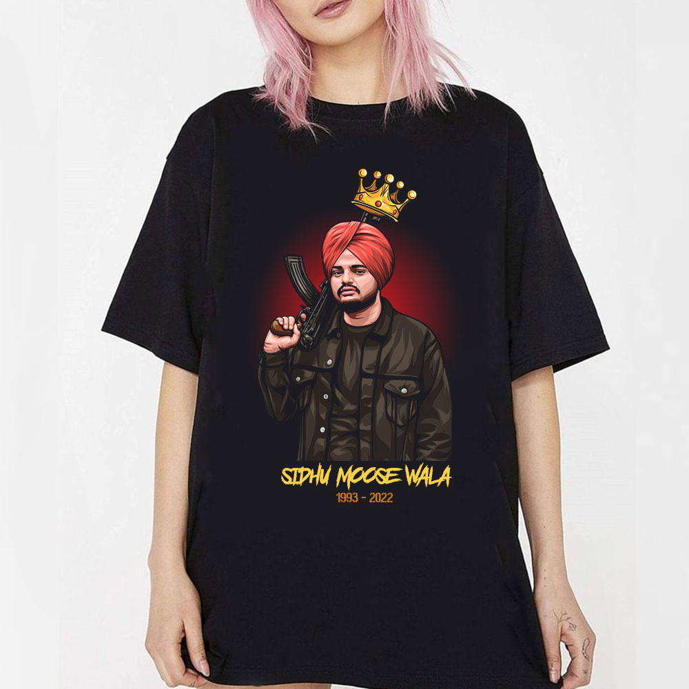 Sidhu Moose Wala t-shirt men women apparel