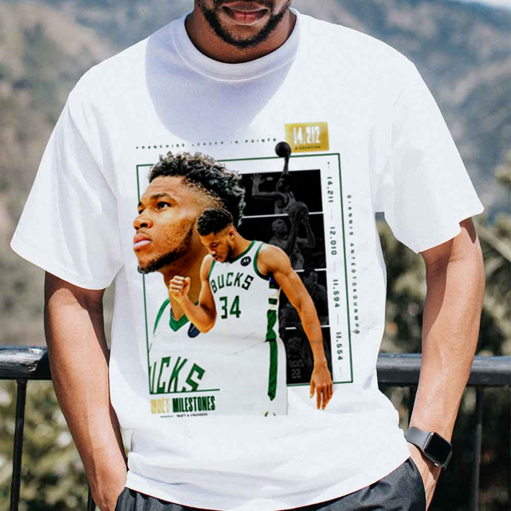 14 212 Giannis Antetokounmpo Milwaukee Bucks Basketball Unisex T-Shirt