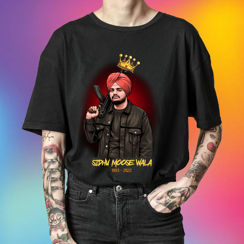 Rip Sidhu Moose Wala Design shirt