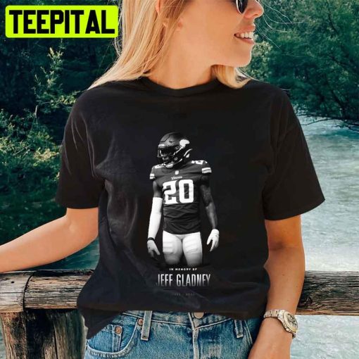 20 Jeff Gladney Rip 1996 2022 Football Unisex T-Shirt