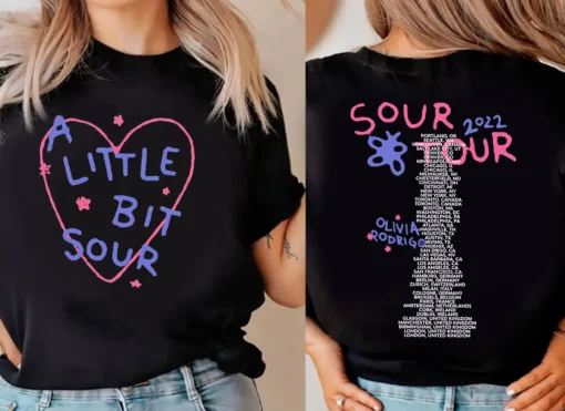 2022 Olivia Album Sour Tour Design Unisex T-Shirt