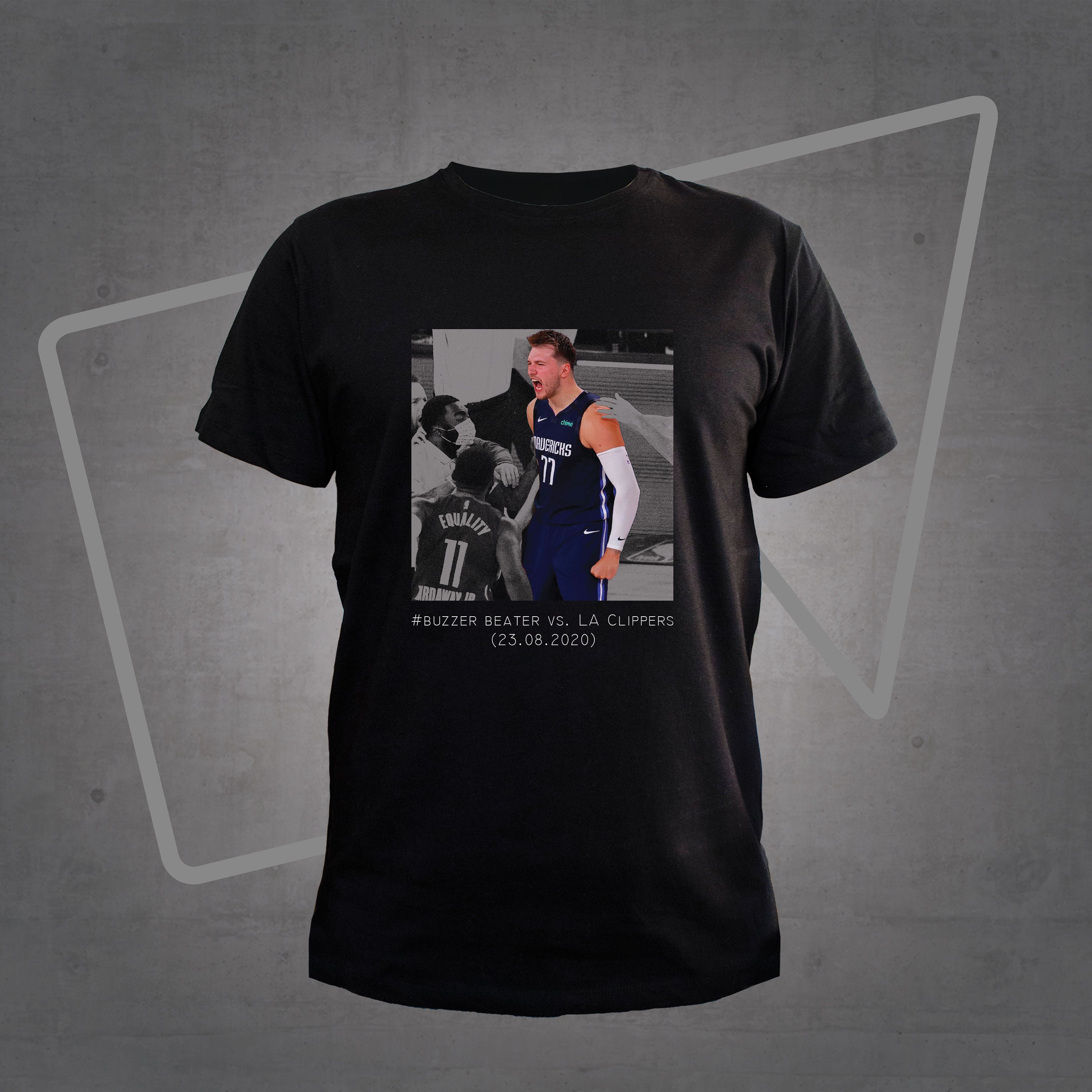 23 08 2022 Luka Doncic Buzzer Beater Basketball Unisex T-Shirt ...
