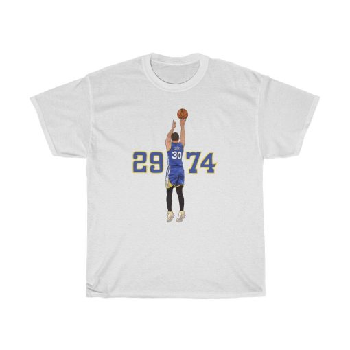 2974 Steph Curry And Counting Basketball Unisex T-Shirt