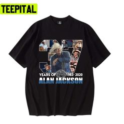 37 Years Alan Jackson The Legend Retro 2020 Unisex T-Shirt