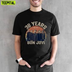 38 Years 1983 2021bon Jovi The Best Unisex T-Shirt