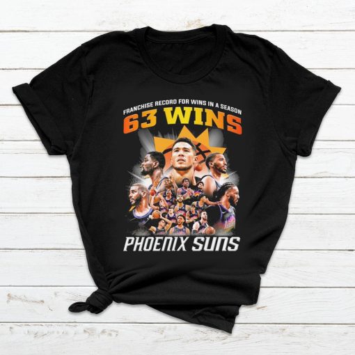 63 Wins Phoenix Suns Franchise Record For Wins In A Season Basketball Unisex T-Shirt