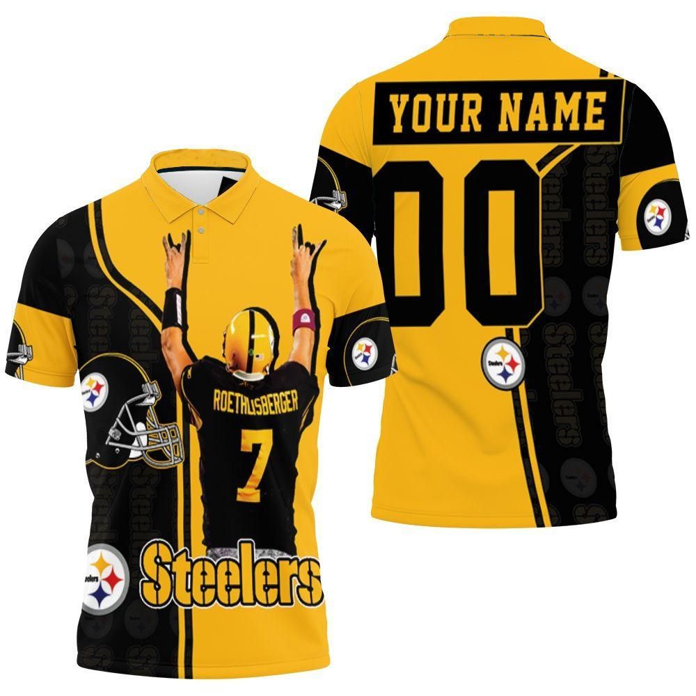 7 Ben Roethlisberger 7 Pittsburgh Steelers Personalized Great Player 2020 Nfl Personalized Polo Shirt All Over Print Shirt 3d T-shirt